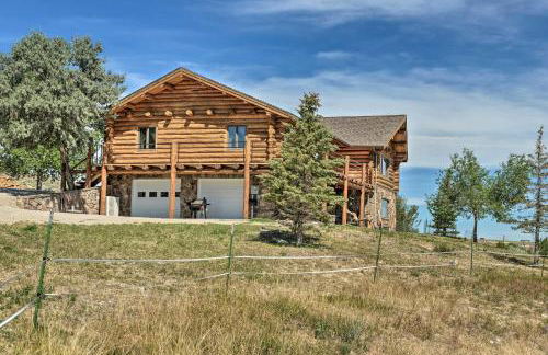 Exquisite Log Home with Lander Valley Views! - Foto 35