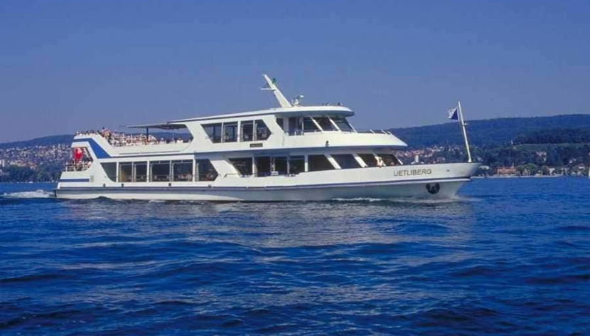 Navegaremos pelo lago Zürichsee