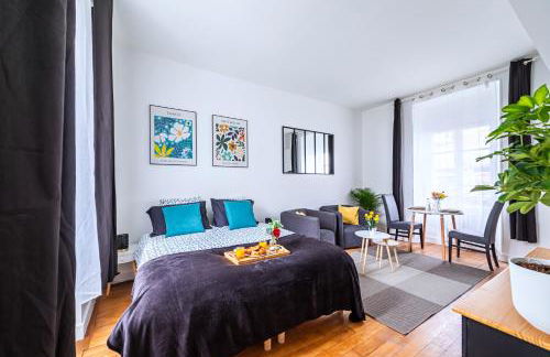 Studio équipé, gare à 200m, entre Versailles et SQY - Foto 9