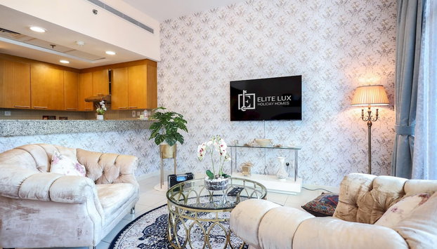 Elite LUX Holiday Homes - Bay Square Luxury Studio in Business Bay Dubai - Foto 3, Habitación