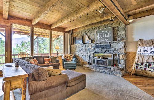 Peaceful Cabin with Mtn and River Views, Fire Pit - Foto 3