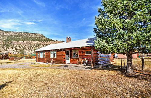 South Fork Log Cabin with Beautiful Mountain Views! - Foto 1