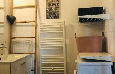 Bel Air Studios-Terrasse couverte-Jardinet-Vue Pont de Normandie-Parking privé - Foto 21