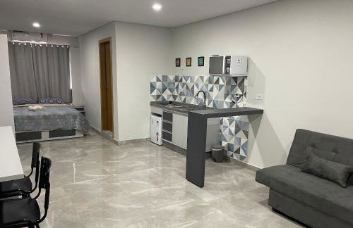 Novo apartamento Studio a poucos passos do Paraguai - Vila Portes - Foto 13