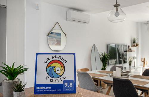 CASA LA PLAYA-CONIL Vacaciones de Lujo en Conil con Todas las Comodidades NETFLIX-HBO-DISNEY-CANALES DE FUTBOL-WIFI ALTA VELOCIDAD-SMART TV 65"-ALEXA - Foto 9