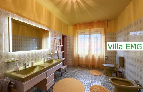 Ferienhaus Villa EMG Saerbeck nah Münster Riesenbeck Osnabrück mit Pool, Sauna, Garten für Familien Gruppen bis 23 Personen - Foto 23