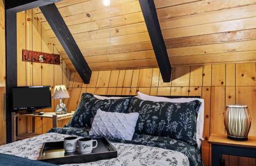 Retro A-Frame Cabin - Hot tub Firepit & Fireplace - Foto 15