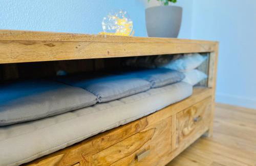 Cinema Apartment Magdeburg - Kitchen & Balcony - Foto 26