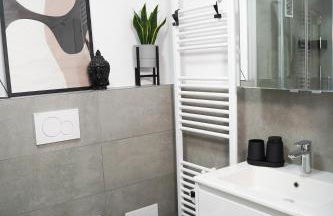 Modernes Design-Apartment - nahe Reutlingen - Parking - Self-Check-in - Foto 14