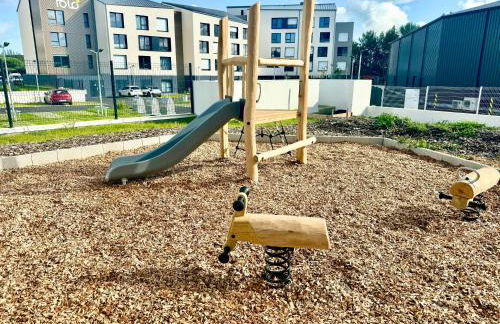 Appartement saint malo neuf, 2 chambres, terrasse, garage - Foto 32