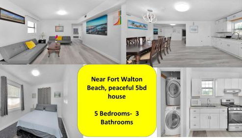 Beach Getaway 4BR Home Near Fort Walton Beach - Foto 4