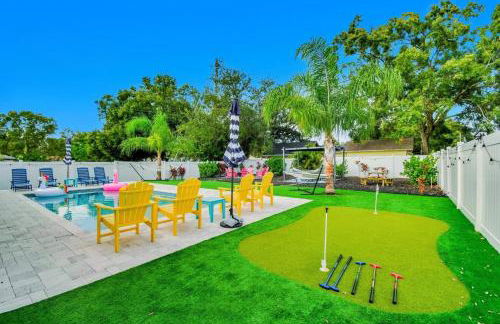 South Tampa- VIP- Concierge- Backyard Oasis- Pool- Hammock- Golf- Fire- Pit- Games- Pool Table - Foto 5