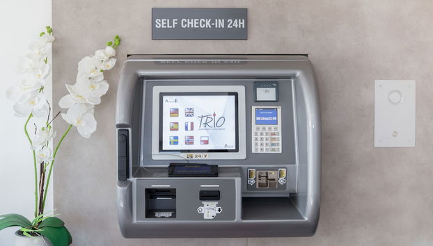 Postazione check-in/check-out