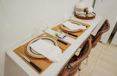 Studio à 400m mar,cozinha completa, wi-fi 95mbs ideal para casais - Foto 8