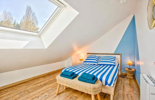 L'effet mer Maison rénovée lumineuse tout confort belle terrasse grand jardin clos sans vis à vis parking jeux pour enfants 5 mn à pied de la plage d'Asnelles et centre bourg - proche Bayeux au coeur des plages du débarquement - Foto 40