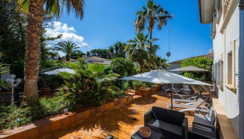 Villa Pedro strandnah ruhig zentral - Foto 2, Garden, sunbed, Garden view