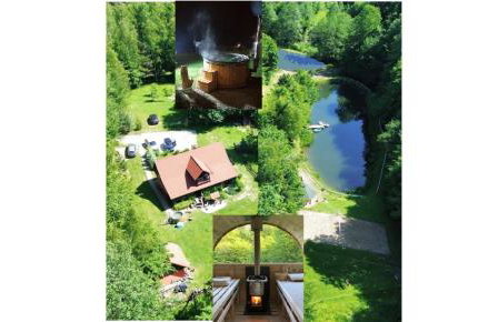 Leśniczówka domek balia sauna jeziorka w lesie na wyłączność - Foto 1