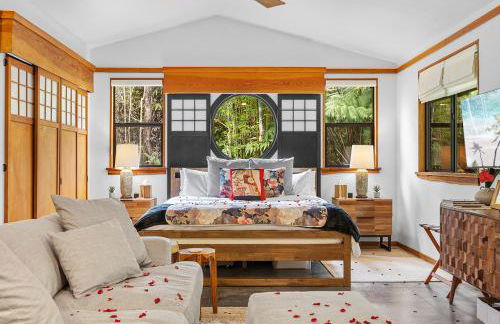 Volcano Tea House Cottage-SpaBath-HotTub-FirePlace - Foto 1