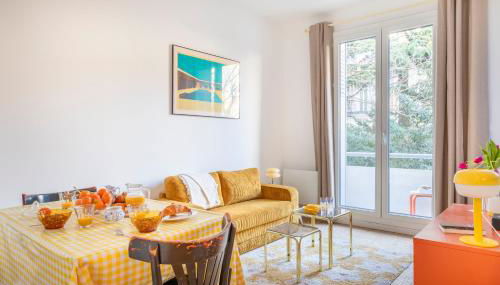 Petit jaune, T2 centre ville Marseille avec balcon - Foto 4