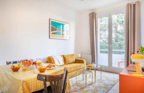 Petit jaune, T2 centre ville Marseille avec balcon - Foto 4