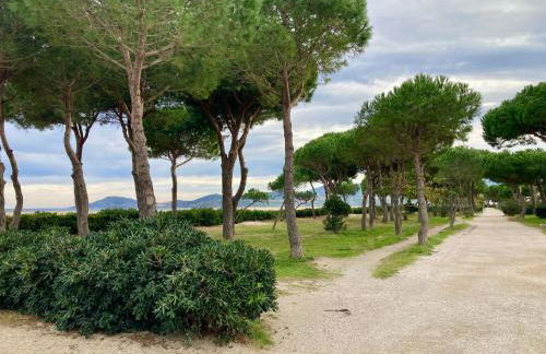 Idyllique ! Terrasse vue jardin et montagne, parking, local à vélos, à 2 pas de la plage et piscine de mai à septembre ! - Foto 44