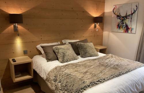 Ski in ski out Le Moulin charming duplex just 50 m from Princesse gondola Megève - Foto 28