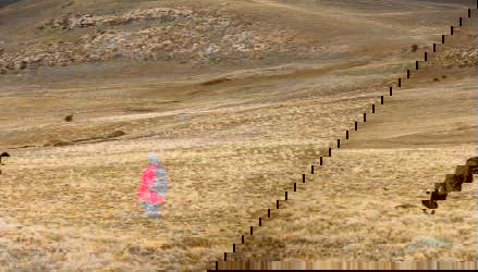 Trekking por la sierra Baguales