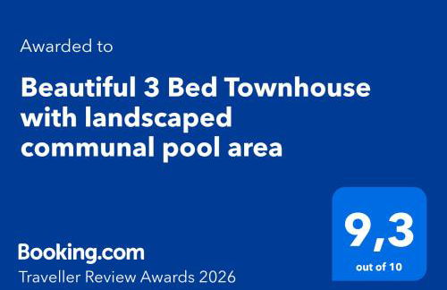 Beautiful 3 Bed Townhouse with landscaped communal pool area - Foto 40