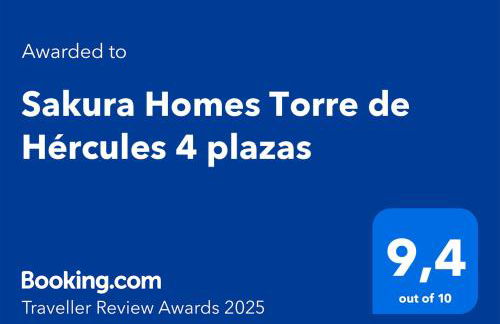 Sakura Homes Torre de Hércules 4 plazas - Foto 2
