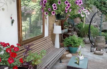 Studio Malou, cuisine, salle d'eau, terrasse amenagée - Foto 6