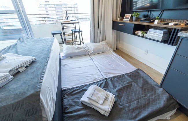 Apt vista incrivel piscina e academia - Foto 6