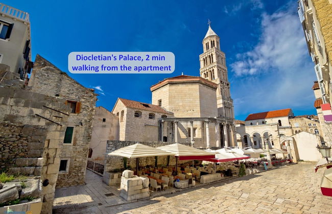 Big 80 m2 apt With Balcony in the Heart of Split - Foto 30