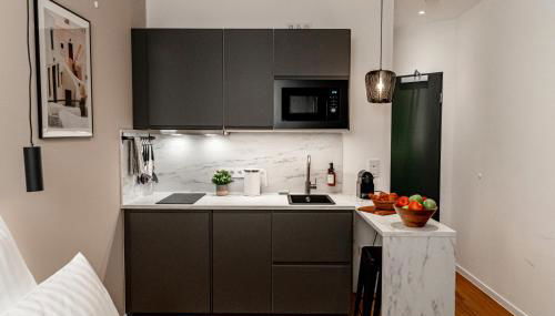 NUVA Apartments - Friesenplatz - Foto 2, stove, dishwasher, minibar