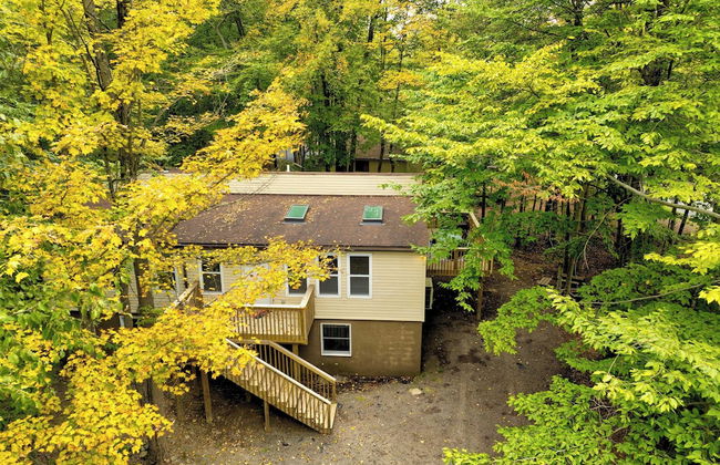 Moshannon Tree-lined Pocono Retreat w/ Hot Tub, Firepit & Pool Table - Photo 42