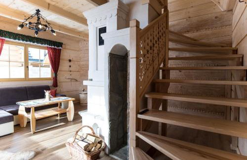 Góralski Domek Łopatówka z kominkiem i Banią - Jacuzzi! - Foto 54