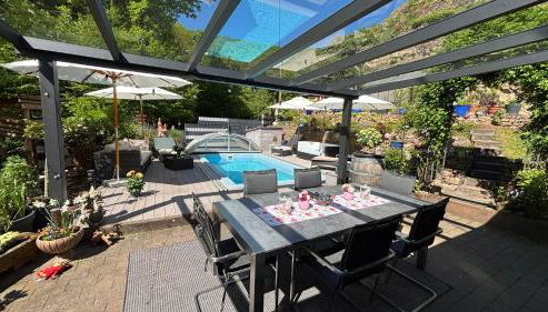 Ferienwohnung Im Morgenbachtal - Foto 2, Garden, sunbed, Garden view