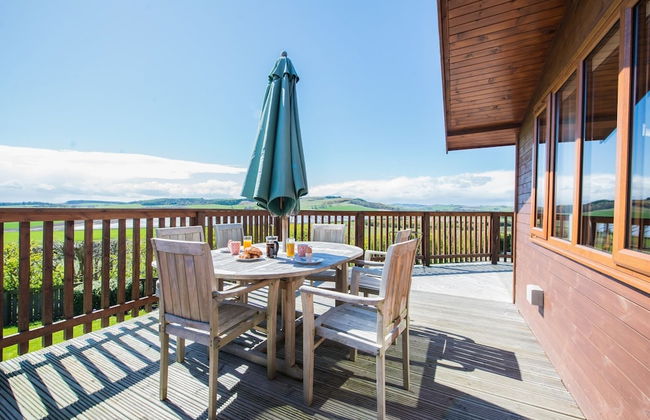 Barn Lodge With Hot Tub Near Cupar, Fife - Foto 10