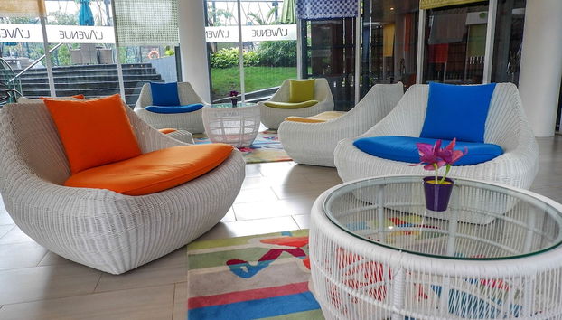 Sitzecke in der Lobby