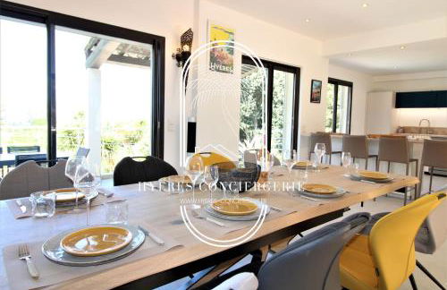 Villa l'Arbanaise vue mer piscine presqu'Ile Giens BY HC - Foto 3