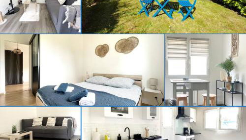 Les chats pitres Maison au calme rénovée avec jardin, terrasse aménagée, transats, abri à vélo, parking gratuit, 5 mn à pied du centre Bayeux proche des plages du débarquement - Photo 2