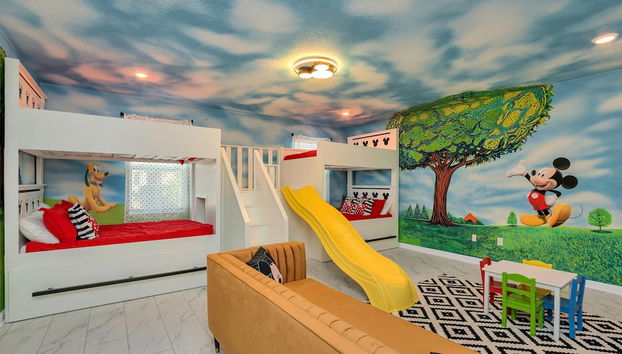 Magical Family Home 8min-disneyworld Pool Spa Sleeps 22 Stl103 - Foto 3, Habitación