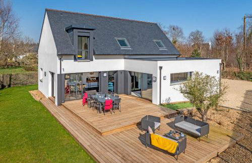 la villa iodée, le confort d une maison neuve équipée d une piscine intérieure chauffée toute l année, très proche des plus belles plages - Foto 29