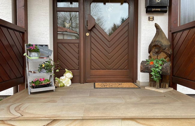 Apartment in Merlsheim mit Garten - Foto 3