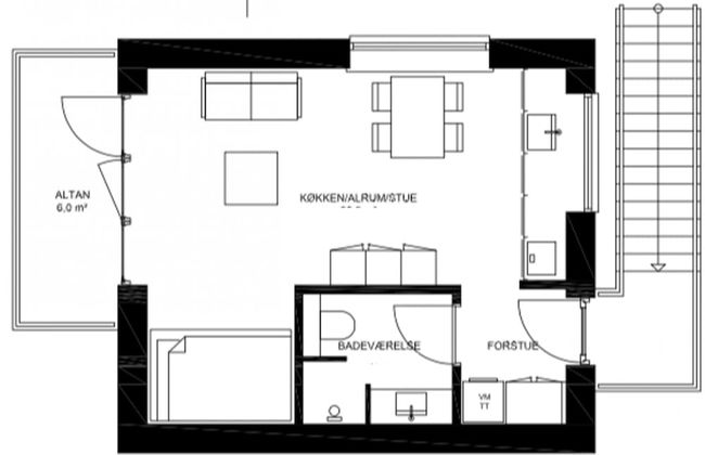 Townhouse Studio w Large Private Balcony - Foto 10