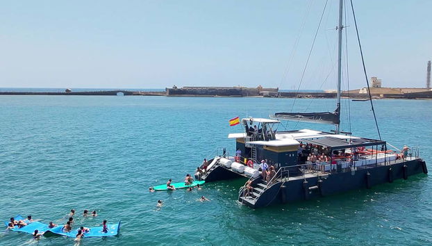 Take a refreshing dip in the water