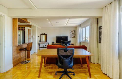 Apto 1 dorm., amplo e todo equipado, perto do Parcão - Foto 10