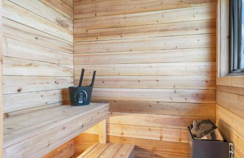 Private Sauna and Beach Lake Norden Cabin - Foto 19