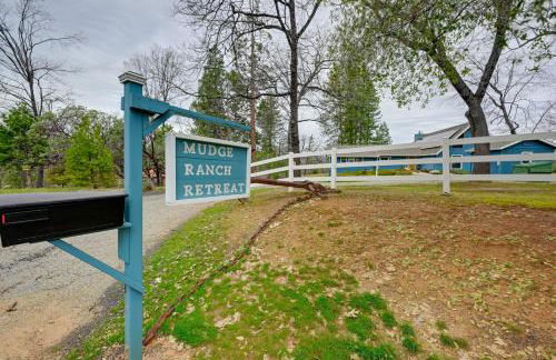 7 Mi to Bass Lake! Spacious Mudge Ranch Retreat - Foto 42