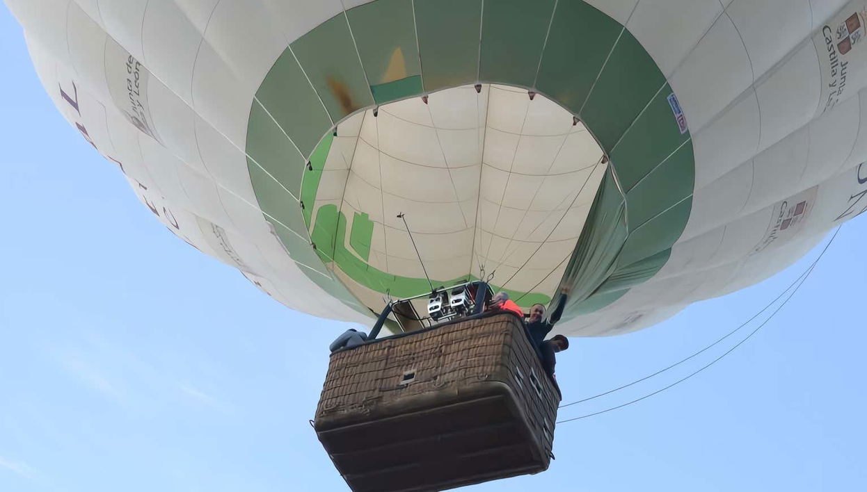 Paseo en globo por el Sabinar de Calatañazor