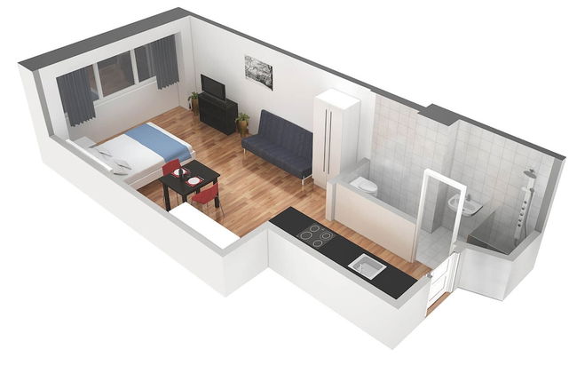 ZH Niederdorf II - Hitrental Apartment - Foto 1